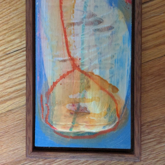 Framed original art painting "Thumbster" by Stephen Florimbi - Picture 2 of 9